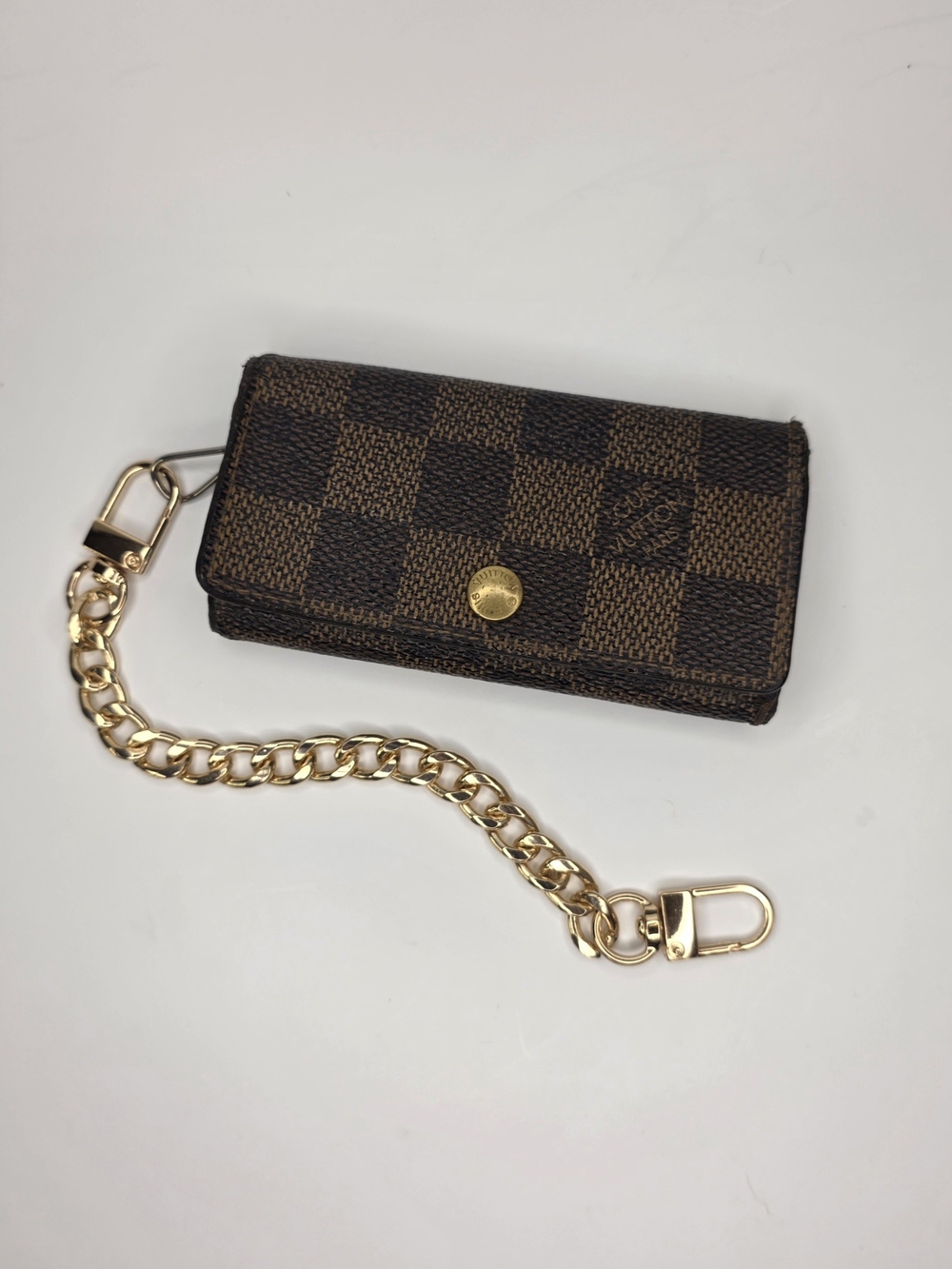 Louis Vuitton Damier Ebene 4 Key Cles Case ✨️ Authentic ✨️